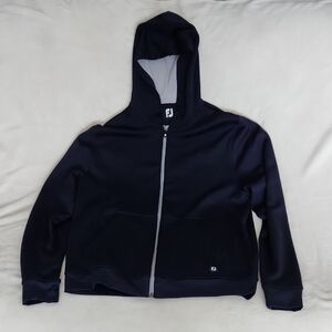 FootJoy Navy Zip-Up Hoodie